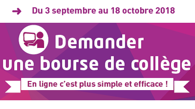 Demande de bourses de collège – Mode d’emploi