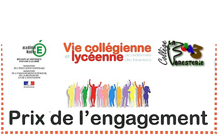 Le collège lauréat du prix de l’engagement