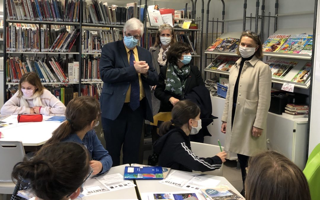 Visite du Recteur et de l’Inspectrice d’Académie