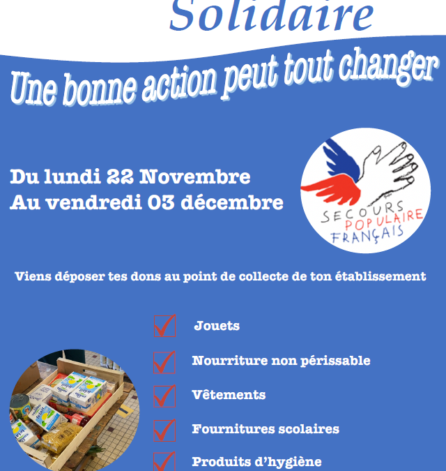 Collecte Secours populaire