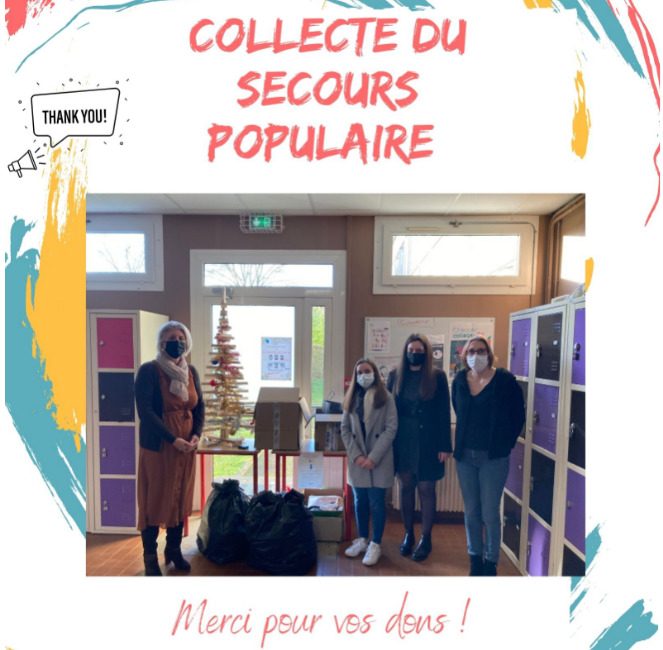 Collecte secours populaire